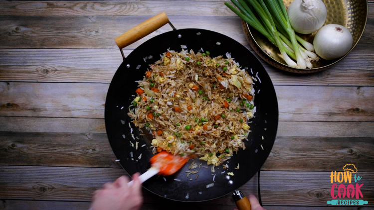 How to add flavor to fried rice