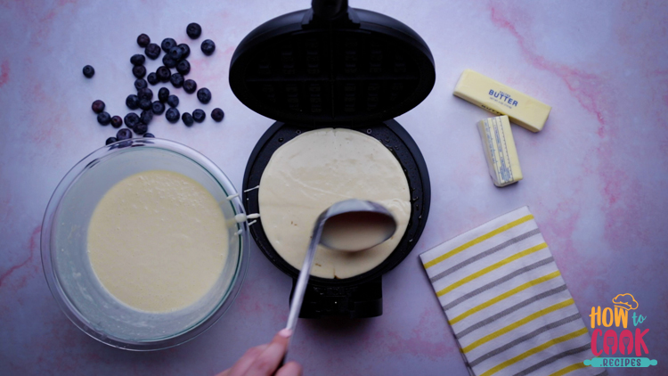 how to make waffle mix