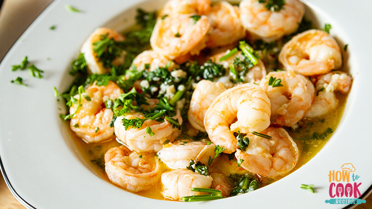 Homemade shrimp scampi recipe