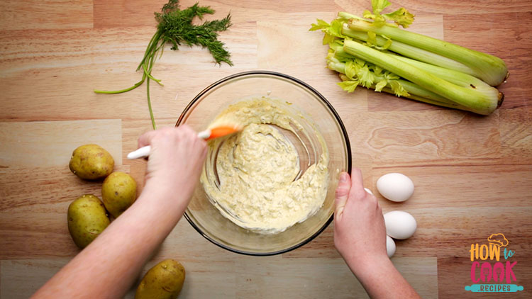 How do you make potato salad from scratch
