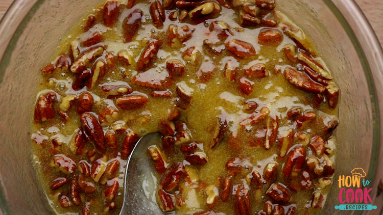 How to make pecan pie filling