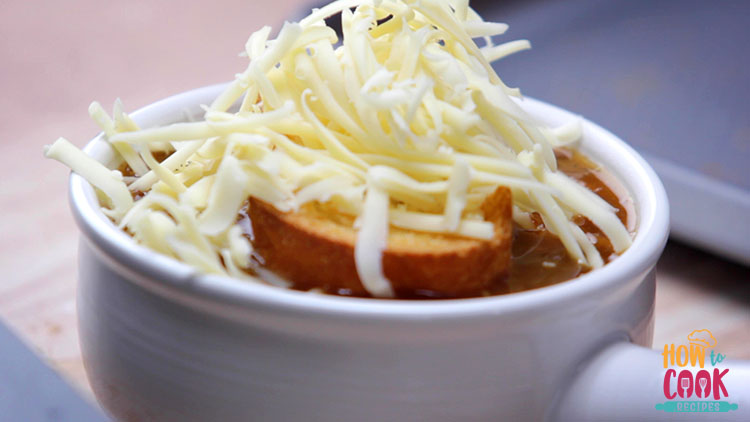 Can I use gruyere cheese in french onion soup