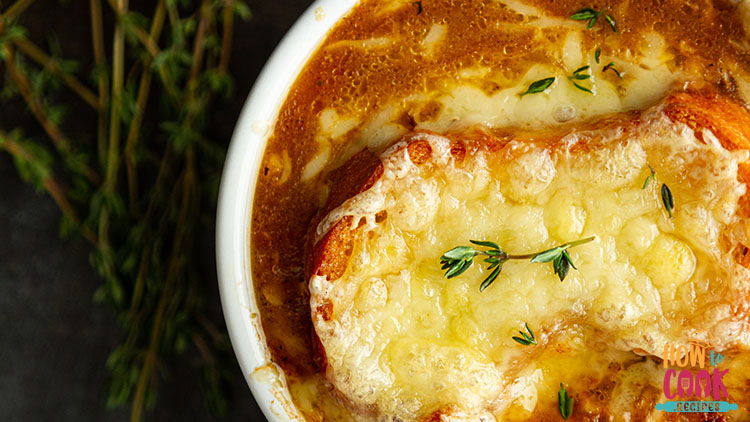 Homemade french onion soup recipe