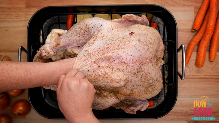 What to do to a turkey before cooking it