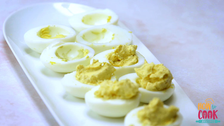 Can deviled eggs be made a day ahead of time