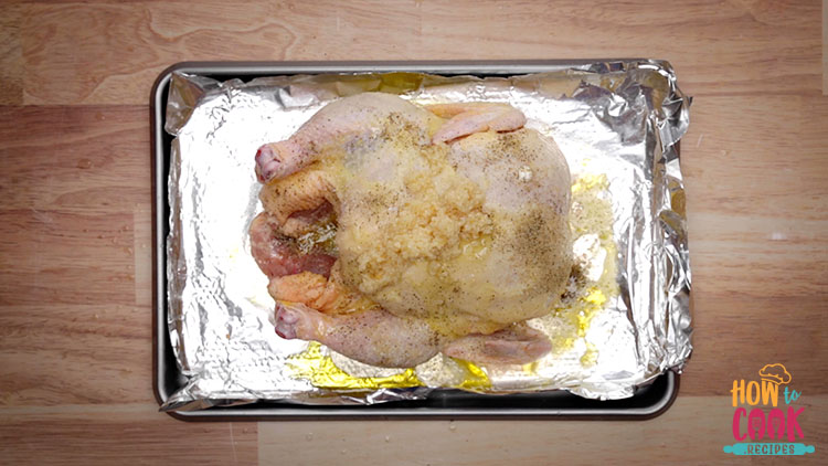Easy roast chicken recipe
