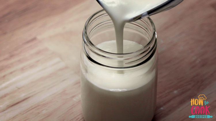 How do you make buttermilk from regular milk