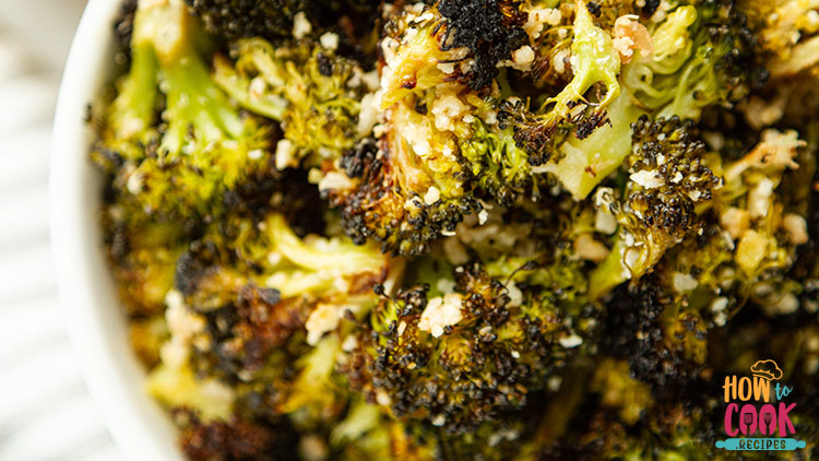 Homemade roasted broccoli recipe