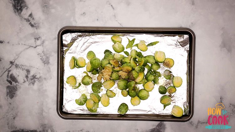 Easy roasted brussel sprouts recipe
