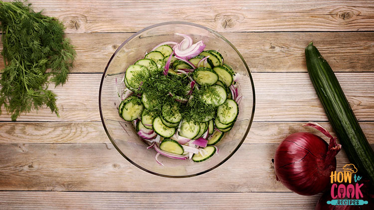 Should you peel cucumbers for salad