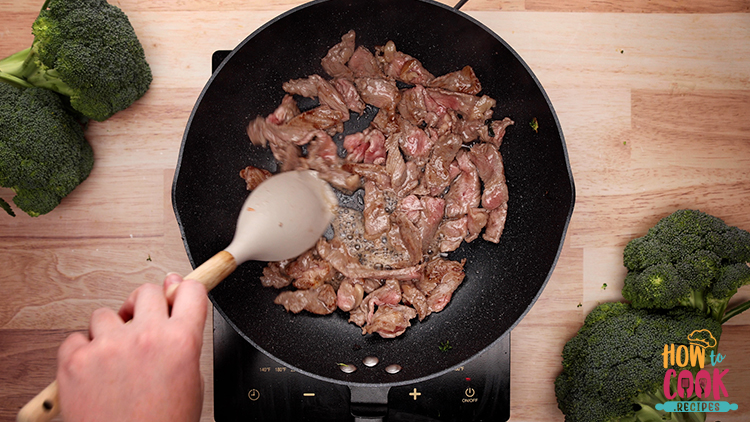 How to cook beef and broccoli