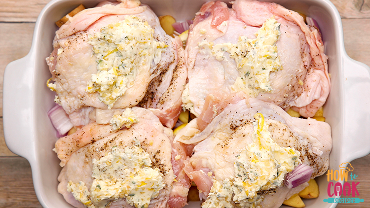 How do you keep chicken thighs from drying out in the oven