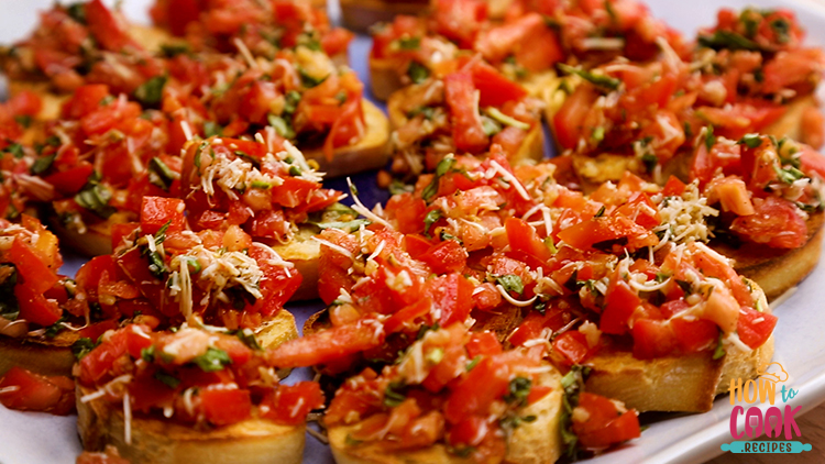 Is bruschetta served hot or cold