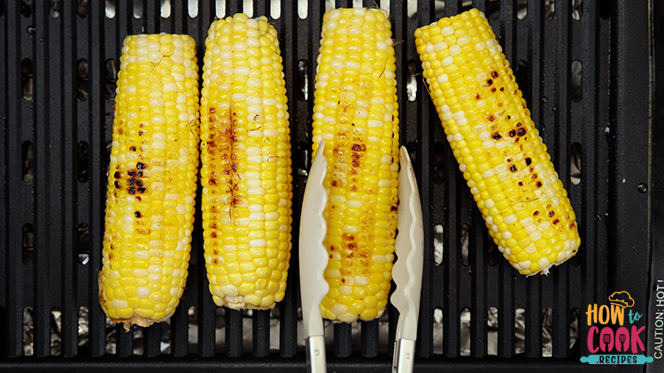 How to grill corn on the cob