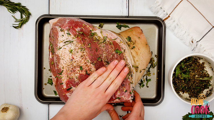 How do you make pork roast from scratch