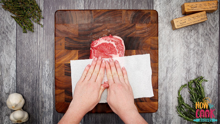 Easy pan seared rare steak recipe